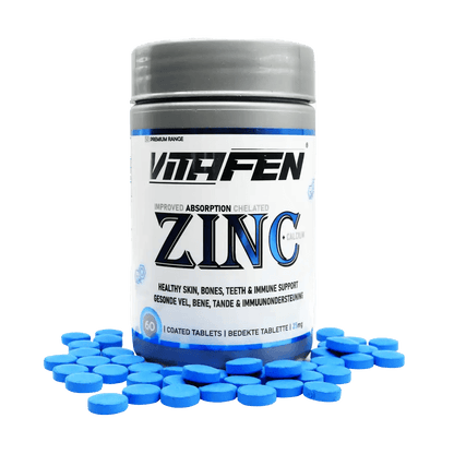 Vitafen Zinc Forte & Calcium Tablets, 60's - Vaids Pharmacy