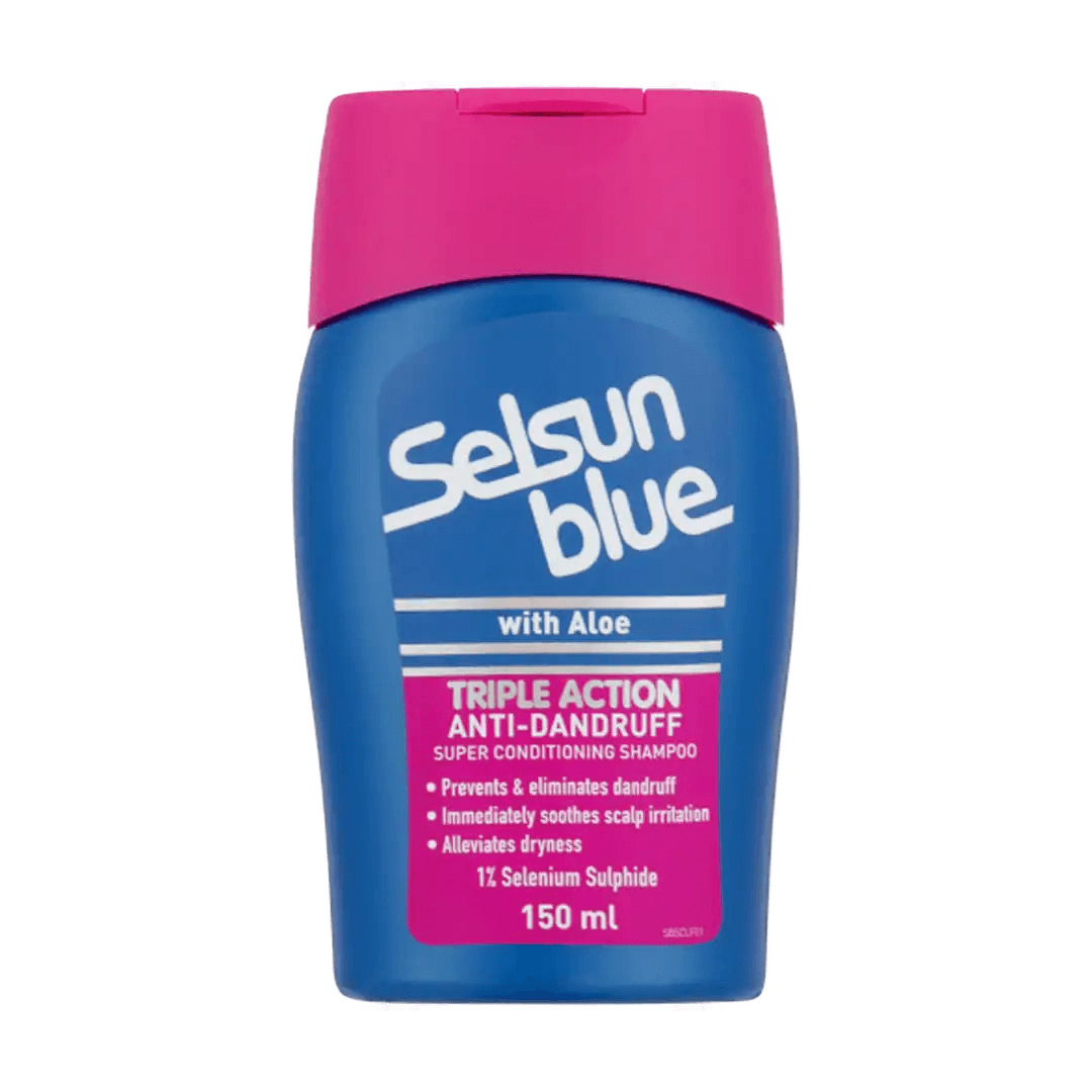 Selsun Blue Anti Dandruff Shampoo Aloe, 150ml - Vaids Pharmacy