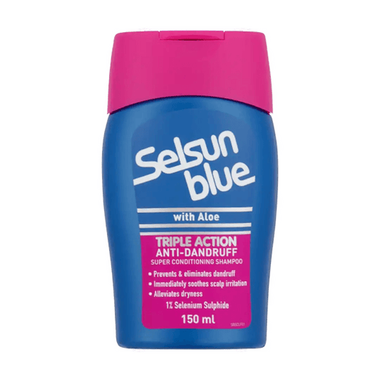 Selsun Blue Anti Dandruff Shampoo Aloe, 150ml - Vaids Pharmacy
