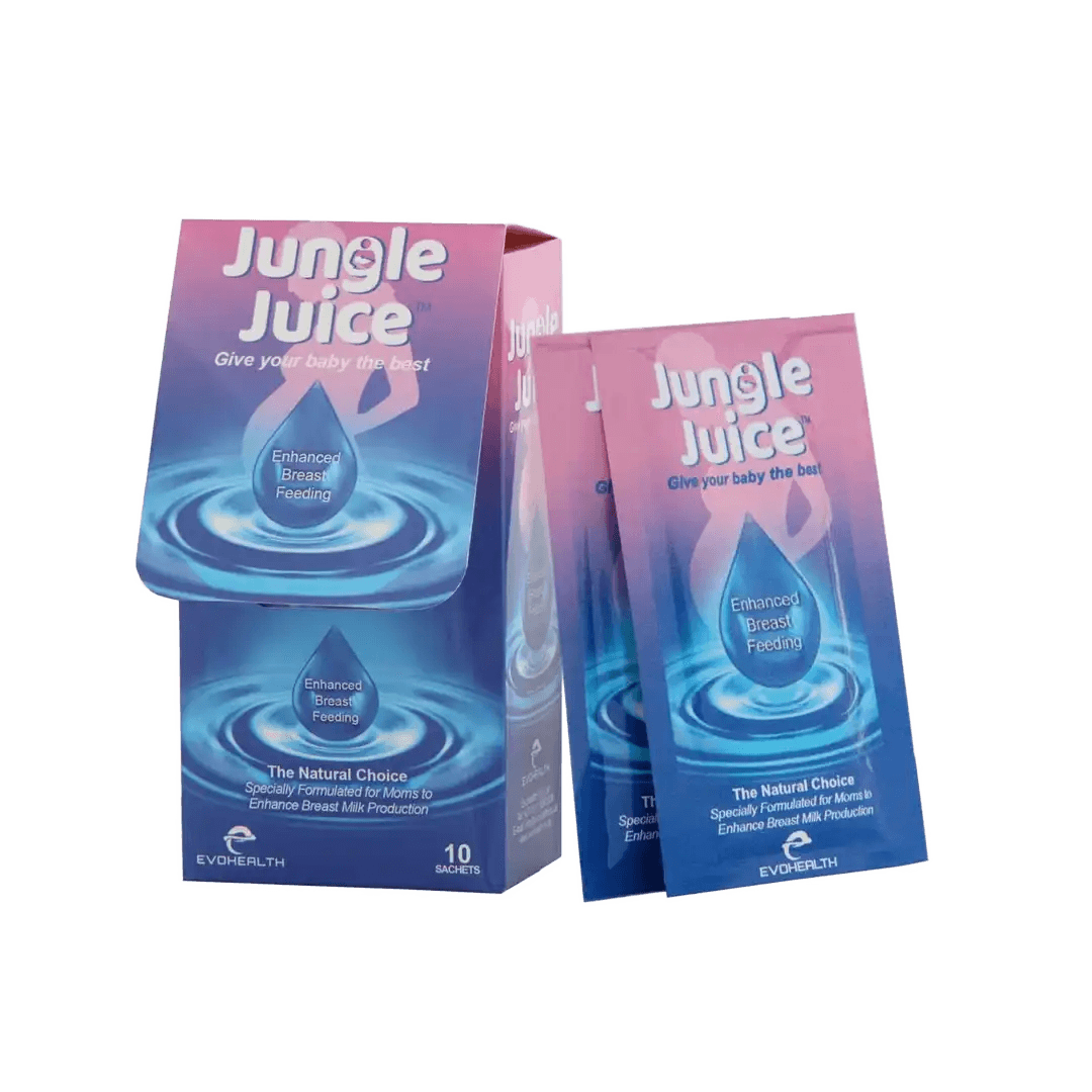 Jungle Juice Natural Enhanced Breast Feeding Sachets 6,3g, 10 Sachets - Vaids Pharmacy