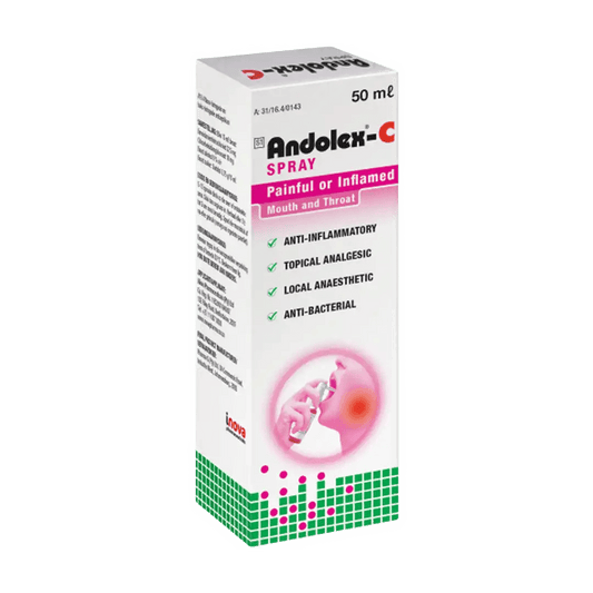 Andolex-C Oral Spray, 50ml - Vaids Pharmacy