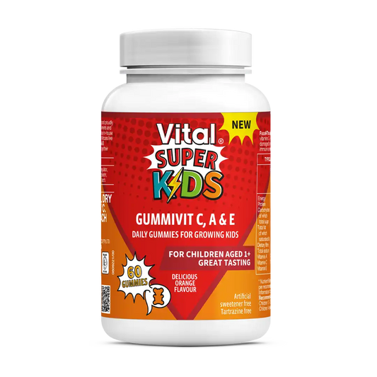 Vital Gummi Vit C, A & E Gummies, 60's