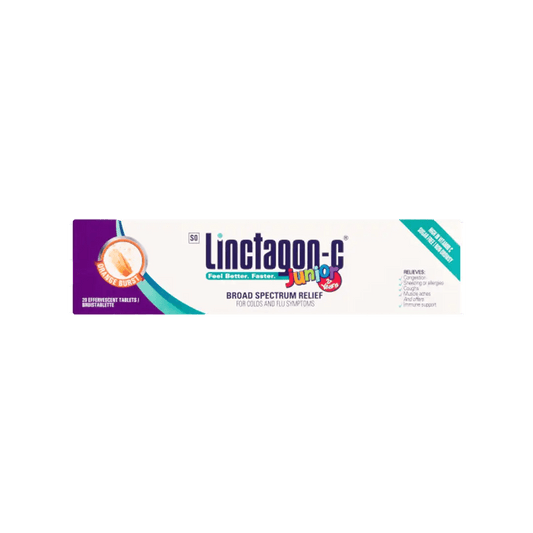 Linctagon-C Junior Orange Effervescent, 20's - Vaids Pharmacy