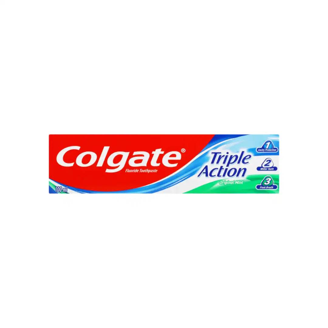 Colgate Triple Action Toothpaste, 100 ml - Vaids Pharmacy