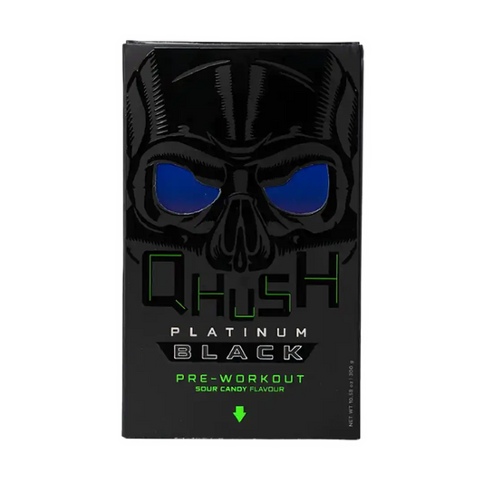Qhush Platinum Black Pre-Workout, 15g