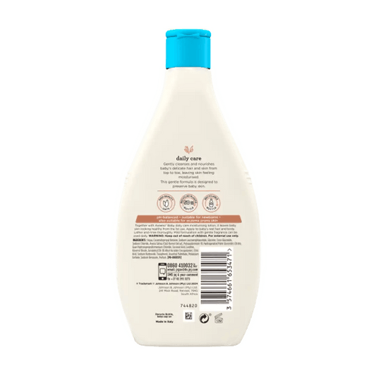 Aveeno Baby Daily Care Hair & Body Wash, 400ml - Vaids Pharmacy