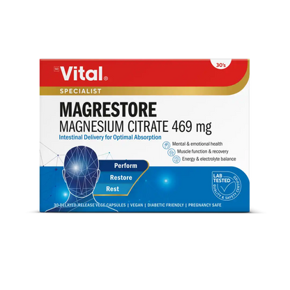 Vital MagRestore Capsules, 30's