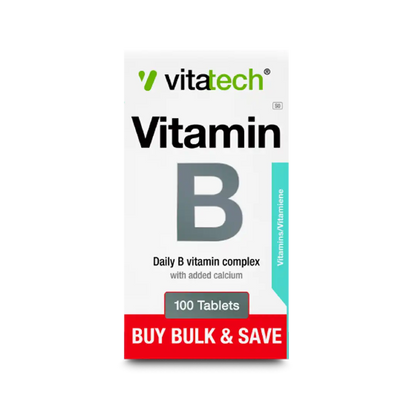 Vitatech Vitamin B Bulk Tablets, 100's