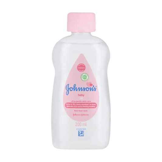 Johnson's Baby Oil, 200ml - Vaids Pharmacy