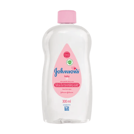 Johnson's Baby Oil, 300ml - Vaids Pharmacy