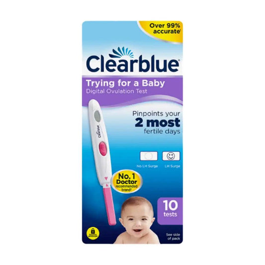 Clearblue Digital Ovulation Test, 10's - Vaids Pharmacy