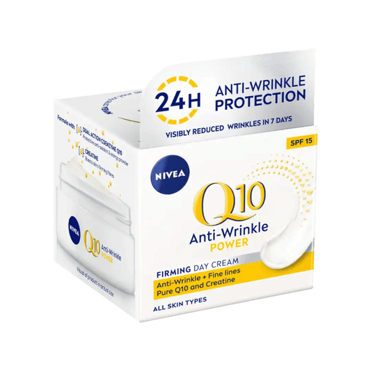 Nivea Q10 Plus Anti-Wrinkle Day Cream, 50ml - Vaids Pharmacy