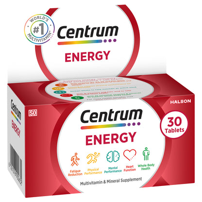 Centrum Energy Tab 30's