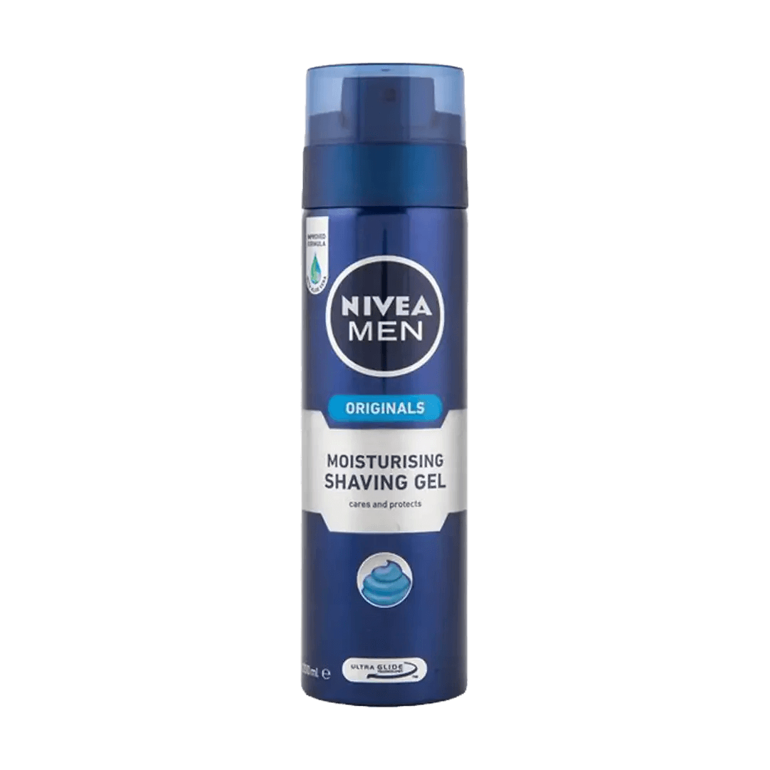 Nivea Men Moisturising Shaving Gel, 200ml - Vaids Pharmacy