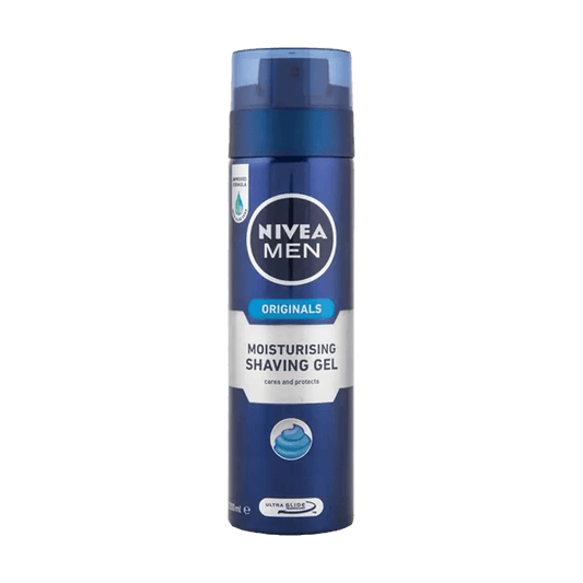 Nivea Men Moisturising Shaving Gel, 200ml - Vaids Pharmacy