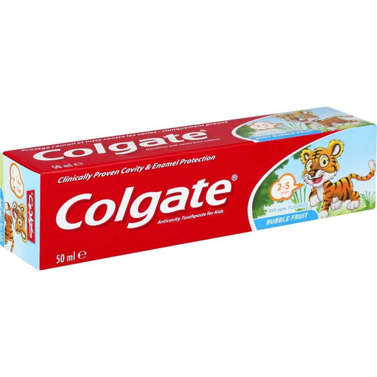 Colgate Junior 2-5yrs Bubble Fruit, 50ml - Vaids Pharmacy