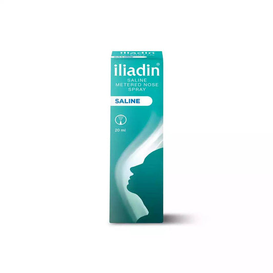 iliadin Saline Nasal Adult Spray, 20ml - Vaids Pharmacy