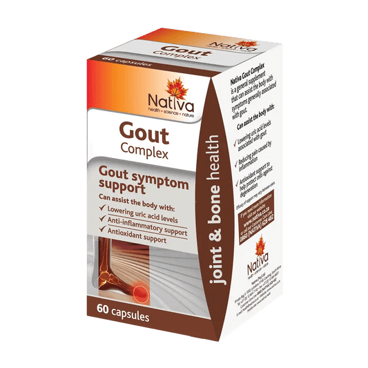 Nativa Gout Complex Capsules, 60's - Vaids Pharmacy