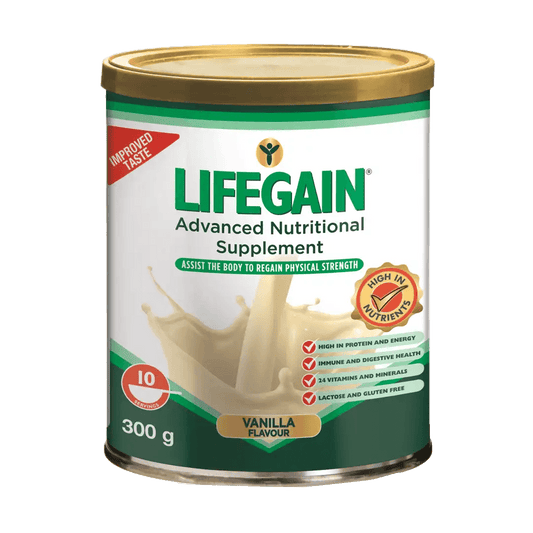 Lifegain Vanilla, 300g - Vaids Pharmacy