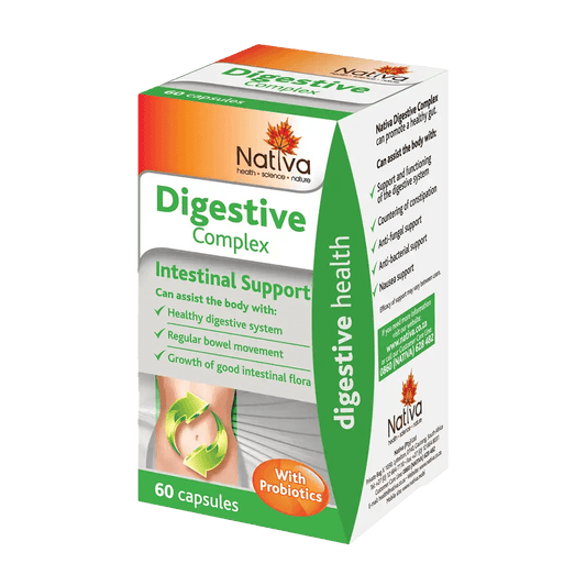 Nativa Digestive Complex Capsules, 60's - Vaids Pharmacy