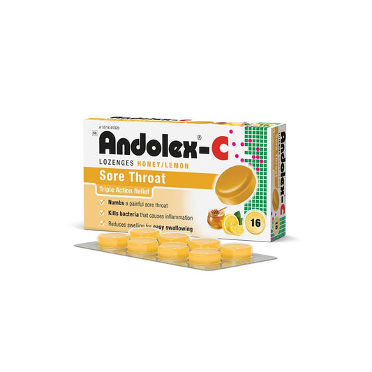 Andolex-C Lozenges Assorted, 16's - Vaids Pharmacy