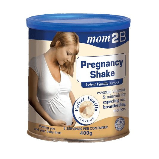 Mom2B Pregnancy Shake, 400g, Assorted - Vaids Pharmacy