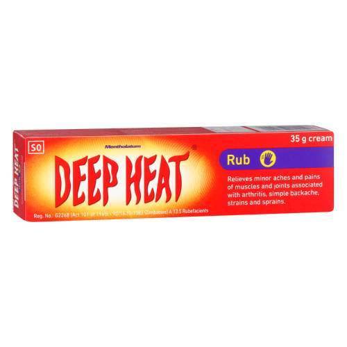 Deep Heat Rub 35g - Vaids Pharmacy