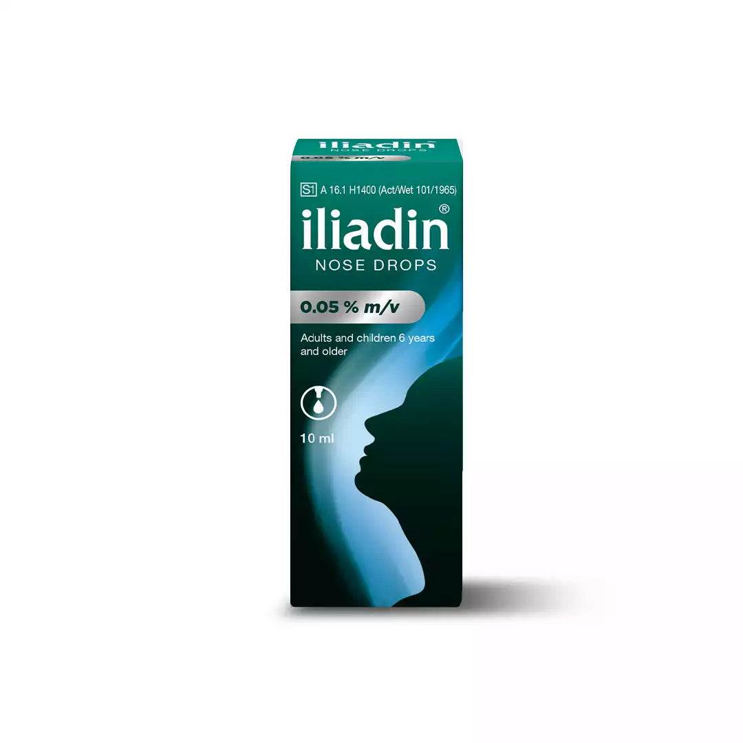 iliadin Metered Nose Drops 0,05%, 10ml - Vaids Pharmacy