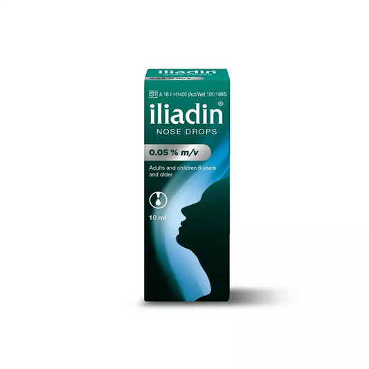 iliadin Metered Nose Drops 0,05%, 10ml - Vaids Pharmacy