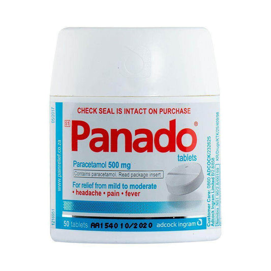 Panado Tabs 50's - Vaids Pharmacy