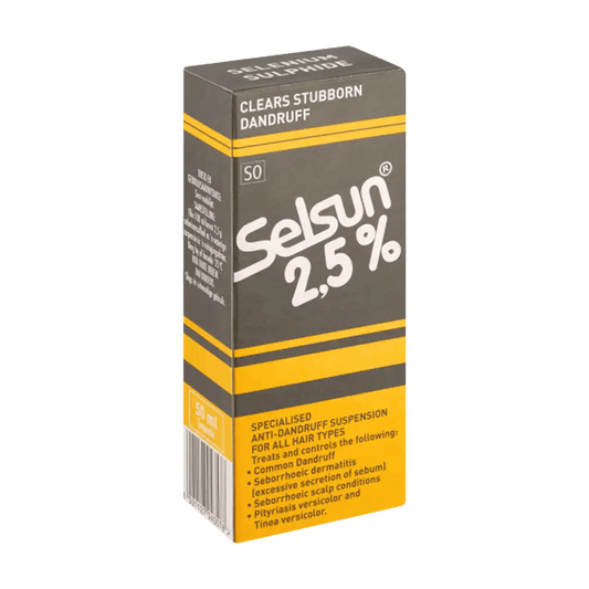 Selsun 2.5% Shampoo, 50ml - Vaids Pharmacy