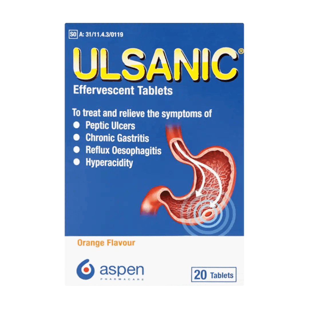 Ulcernic Ulsanic 1g Tablets, 20's - Vaids Pharmacy