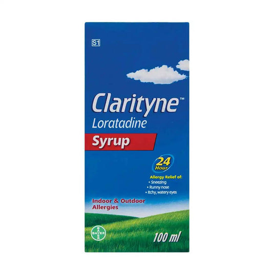 Clarityne Syrup, 100ml - Vaids Pharmacy