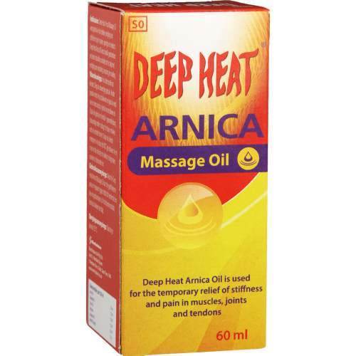 Deep Heat Arnica Oil, 60ml - Vaids Pharmacy