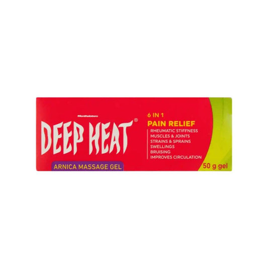 Deep Heat Arnica Gel, 50ml - Vaids Pharmacy
