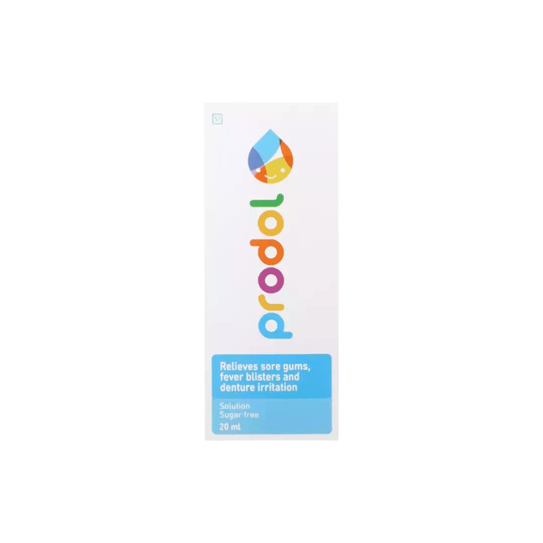 Prodol Teething Syrup, 20ml - Vaids Pharmacy