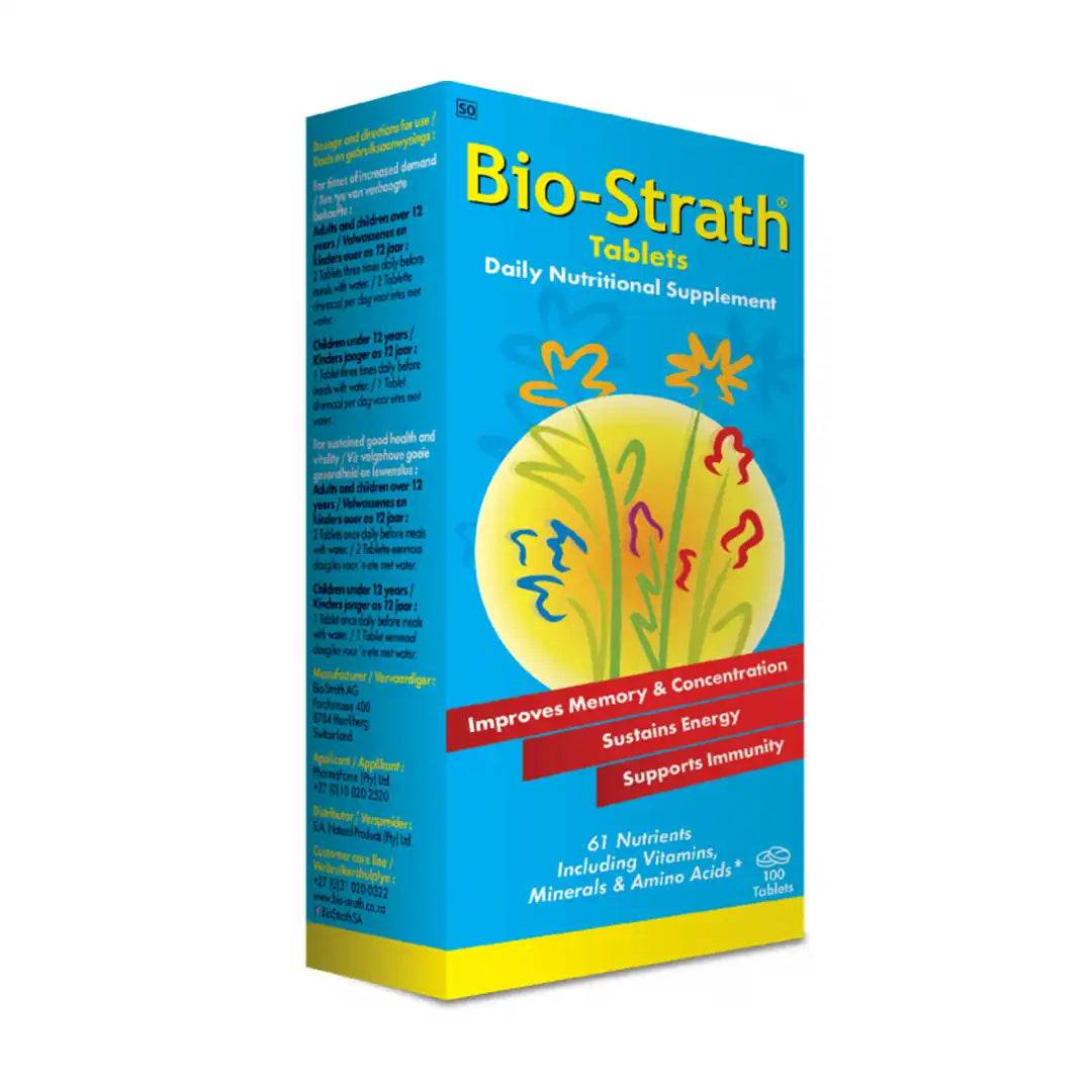 Biostrong Tab Bio-Strath Daily Nutritional Supplement Tablets, 100's - Vaids Pharmacy