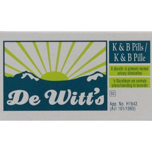 De Witts K&B Pills, 100's - Vaids Pharmacy