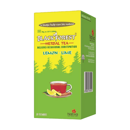 Black Forest Herbal Tea Lemon-Lime, 20's - Vaids Pharmacy