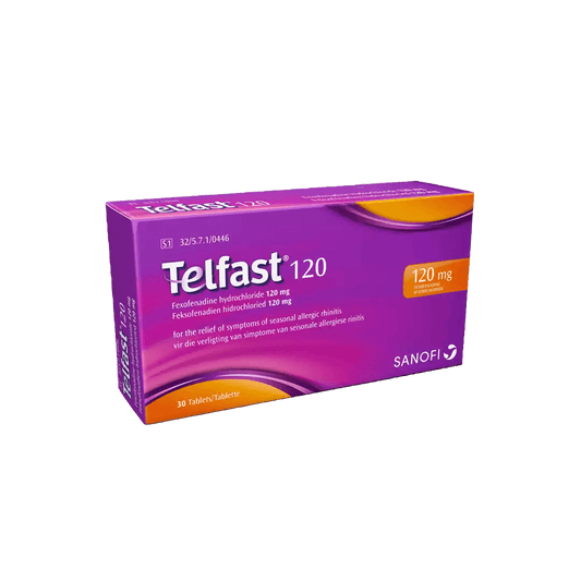 Telfast Tabs 120Mg, 30's - Vaids Pharmacy