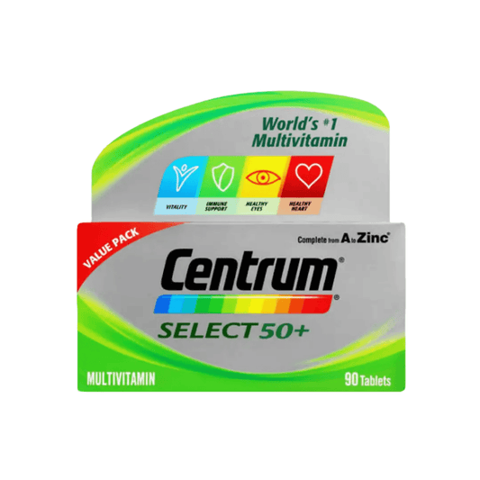 Centrum Select 50+ Tablets, 90's - Vaids Pharmacy