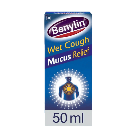Benylin Wet Cough Mucus Relief Syrup, 50ml - Vaids Pharmacy