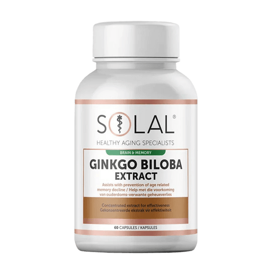 Solal Ginkgo Biloba Extract Capsules, 60's - Vaids Pharmacy