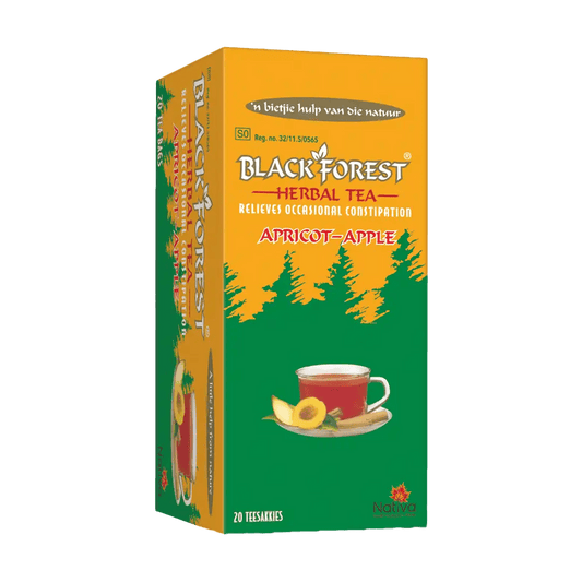 Black Forest Herbal Tea Apricot-Apple, 20's - Vaids Pharmacy
