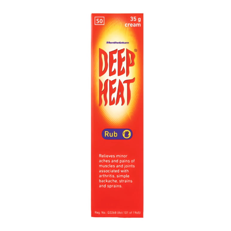 Deep Heat Rub 35g - Vaids Pharmacy