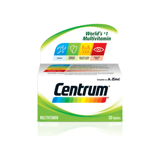 Centrum Multivitamin Tablets, 30's - Vaids Pharmacy