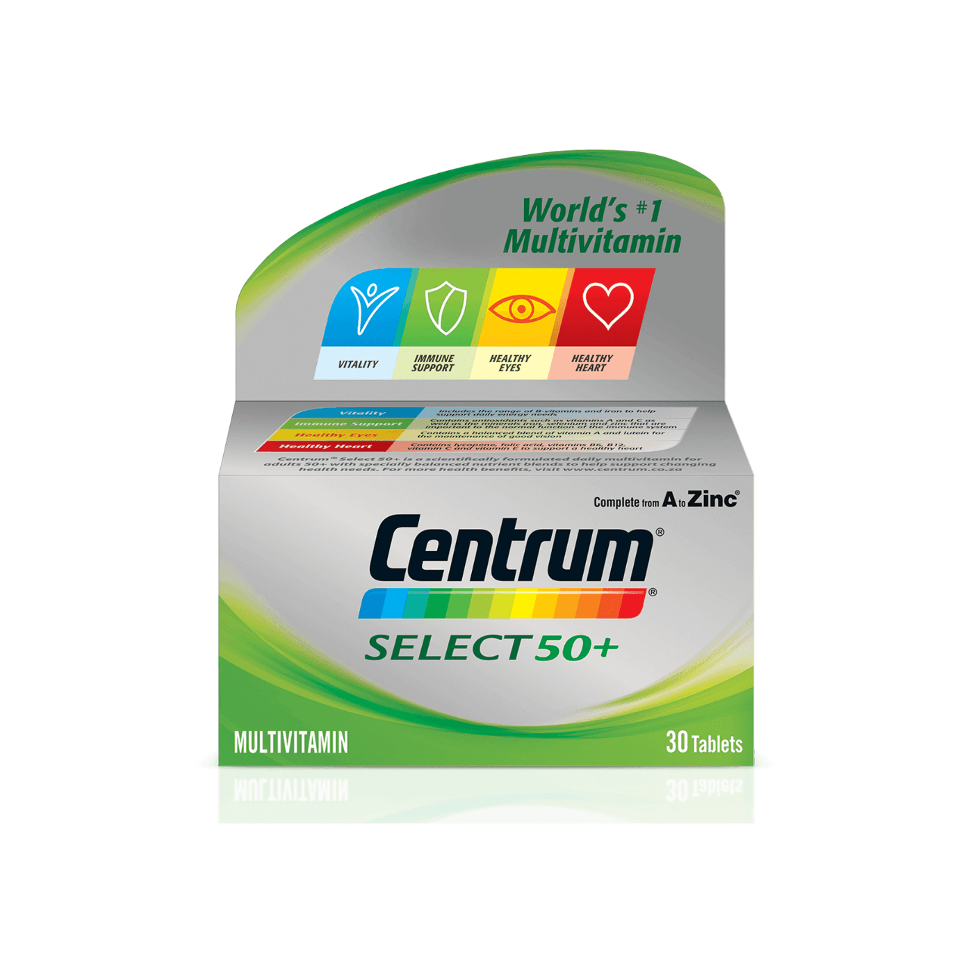 Centrum Select 50+ Tabs, 30's - Vaids Pharmacy