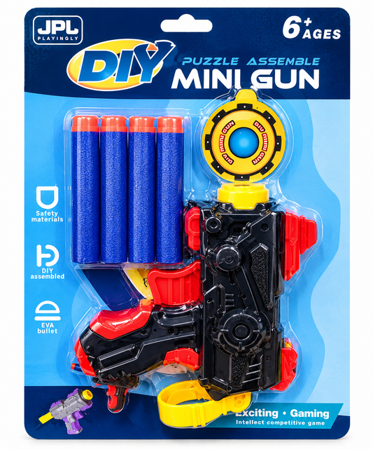Mini Toy Foam Dart Blaster with Target