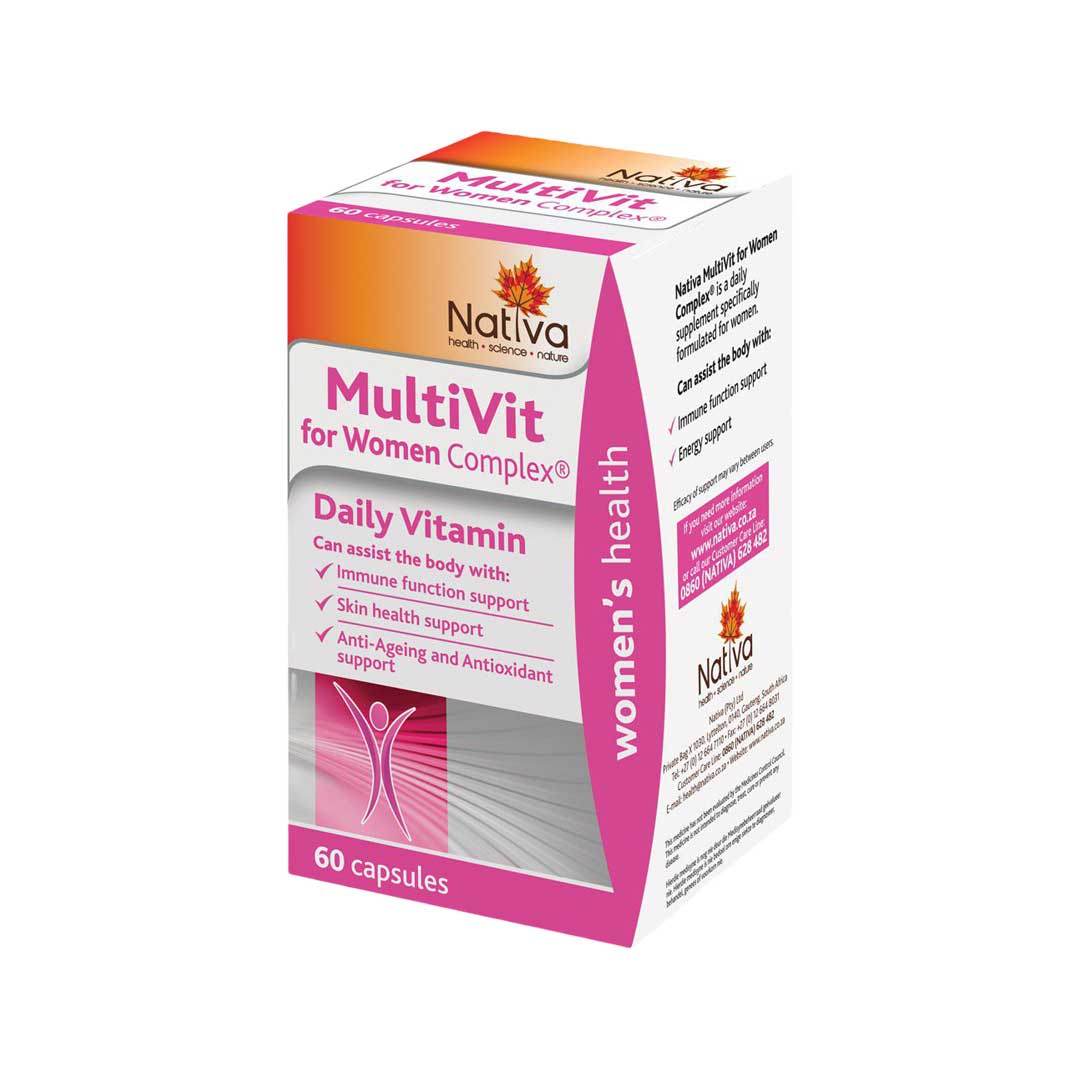 Nativa Multivitamin for Women Caps, 60's - Vaids Pharmacy