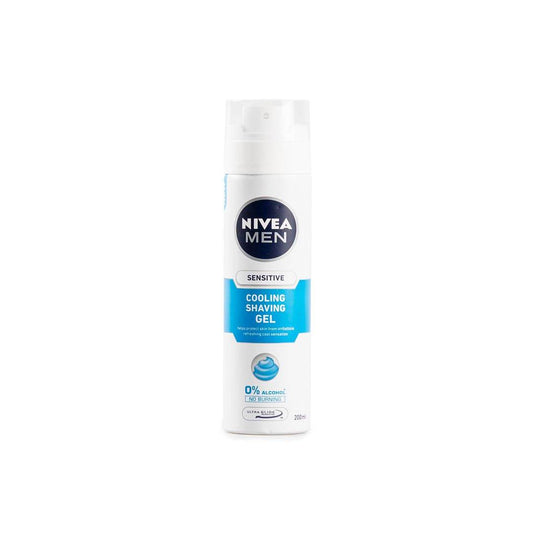 Nivea Men Sensitive Cooling Shaving Gel, 200ml - Vaids Pharmacy